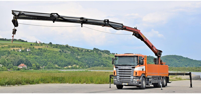Scania R400 Pritsche 6,80m - Xe tải thùng lửng/ Phẳng, Xe cẩu tự hành: hình 1 Scania R400 Pritsche 6,80m - Xe tải thùng lửng/ Phẳng, Xe cẩu tự hành: hình 1