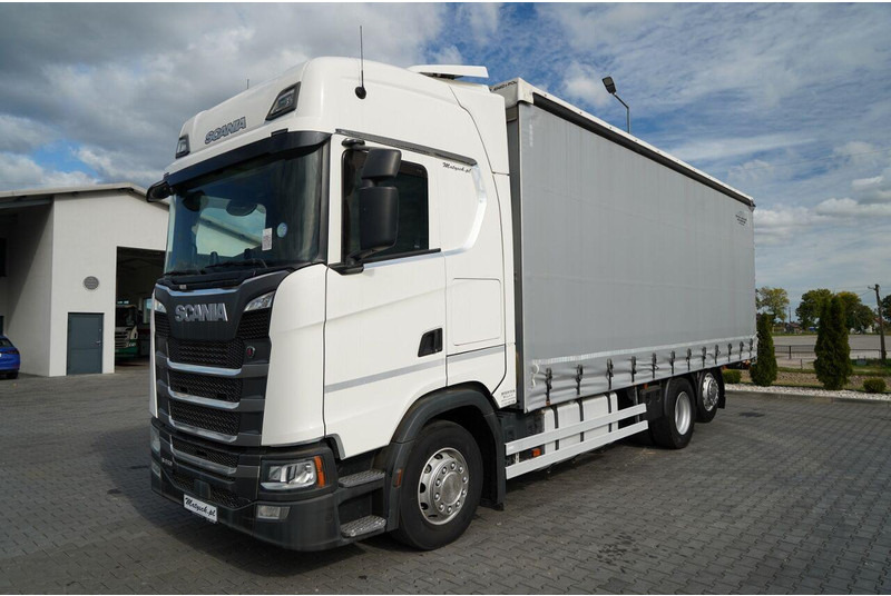 Scania S 450 / SOLÓWKA / 6X2 / OŚ PODNOSZONA / 2019 / - Xe tải thùng mui bạt: hình 5 Scania S 450 / SOLÓWKA / 6X2 / OŚ PODNOSZONA / 2019 / - Xe tải thùng mui bạt: hình 5