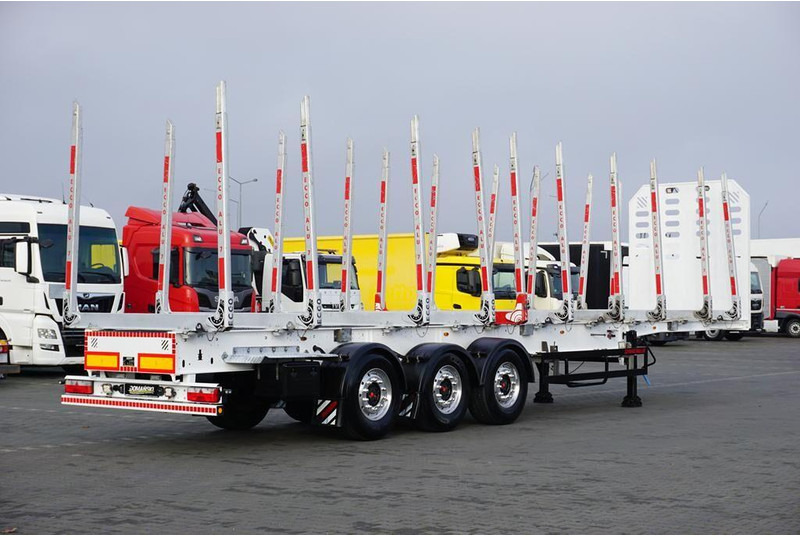 Schwarzmüller / KŁONICOWA / DO DREWNA WAGA 5 700 KG / OŚ PODNOSZONA - Rơ moóc chở gỗ: hình 5 Schwarzmüller / KŁONICOWA / DO DREWNA WAGA 5 700 KG / OŚ PODNOSZONA - Rơ moóc chở gỗ: hình 5