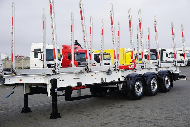 Rơ moóc chở gỗ Schwarzmüller / KŁONICOWA / DO DREWNA WAGA 5 700 KG / OŚ PODNOSZONA: hình 12 Rơ moóc chở gỗ Schwarzmüller / KŁONICOWA / DO DREWNA WAGA 5 700 KG / OŚ PODNOSZONA: hình 12