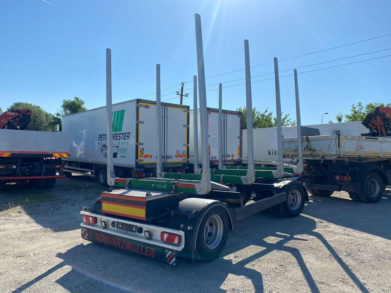 Schwarzmüller Log transporter trailer - Rơ moóc chở gỗ: hình 4 Schwarzmüller Log transporter trailer - Rơ moóc chở gỗ: hình 4