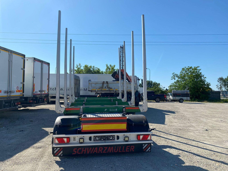 Schwarzmüller Log transporter trailer - Rơ moóc chở gỗ: hình 5 Schwarzmüller Log transporter trailer - Rơ moóc chở gỗ: hình 5