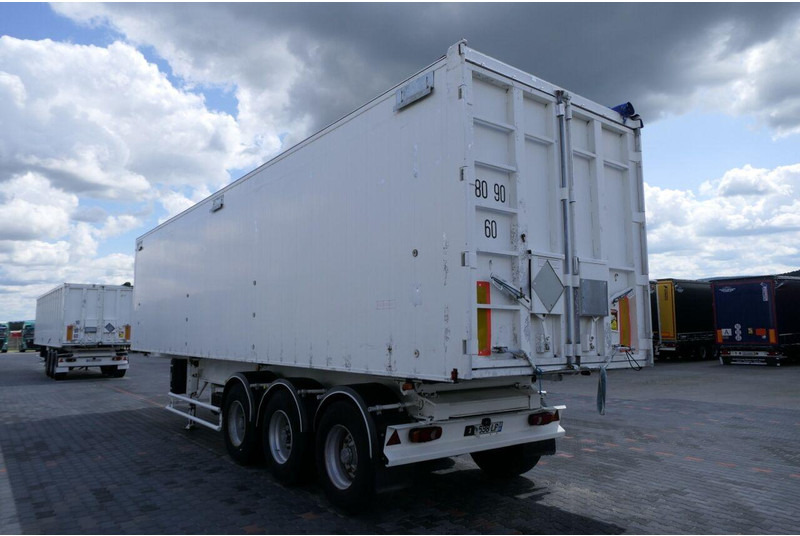 Trailor TIPPER - 63 M3 / WHOLE ALUMINIUM / - Sơ mi rơ moóc ben: hình 4 Trailor TIPPER - 63 M3 / WHOLE ALUMINIUM / - Sơ mi rơ moóc ben: hình 4