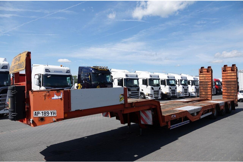 Trax NACZEPA LAWETA / NISKOPODWOZIE  / NAJAZDY HYDRAULICZNE / OŚ SKRĘ - Sơ mi rơ moóc thùng thấp: hình 4 Trax NACZEPA LAWETA / NISKOPODWOZIE  / NAJAZDY HYDRAULICZNE / OŚ SKRĘ - Sơ mi rơ moóc thùng thấp: hình 4