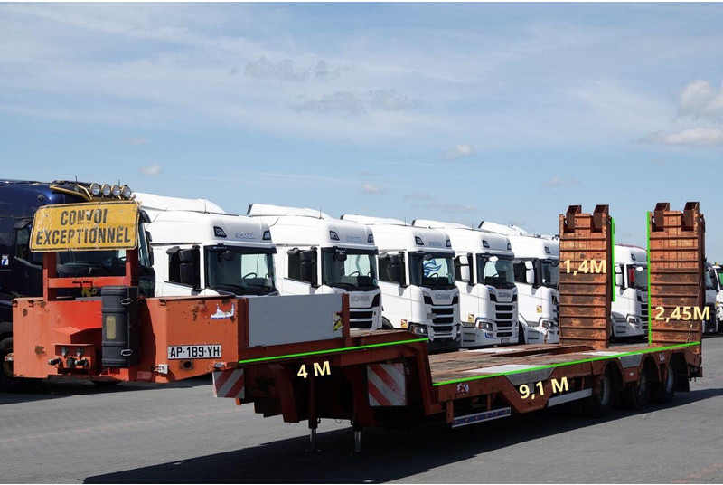 Trax NACZEPA LAWETA / NISKOPODWOZIE  / NAJAZDY HYDRAULICZNE / OŚ SKRĘ - Sơ mi rơ moóc thùng thấp: hình 2 Trax NACZEPA LAWETA / NISKOPODWOZIE  / NAJAZDY HYDRAULICZNE / OŚ SKRĘ - Sơ mi rơ moóc thùng thấp: hình 2