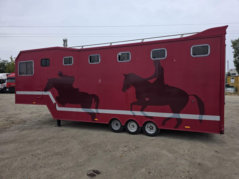 VELDHUIZEN P27-3 BE Horse Transporter semi trailer - Sơ mi rơ moóc tự động vận chuyển: hình 5 VELDHUIZEN P27-3 BE Horse Transporter semi trailer - Sơ mi rơ moóc tự động vận chuyển: hình 5