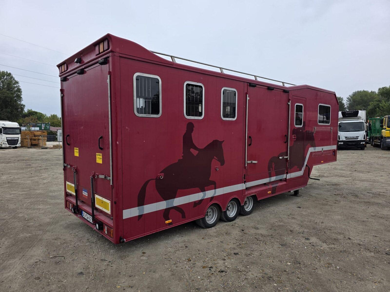 VELDHUIZEN P27-3 BE Horse Transporter semi trailer - Sơ mi rơ moóc tự động vận chuyển: hình 1 VELDHUIZEN P27-3 BE Horse Transporter semi trailer - Sơ mi rơ moóc tự động vận chuyển: hình 1