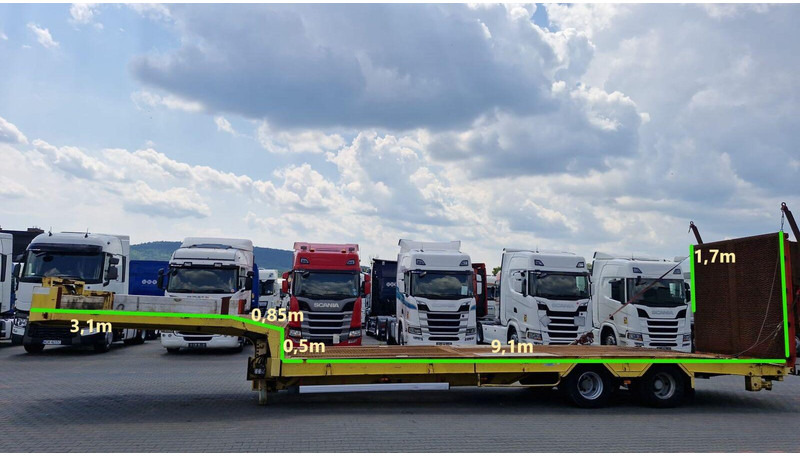 Verem NACZEPA LAWETA / NISKOPODWOZIOWA / 13.M / NAJAZDY HYDRAULICZNE - Sơ mi rơ moóc thùng thấp: hình 3 Verem NACZEPA LAWETA / NISKOPODWOZIOWA / 13.M / NAJAZDY HYDRAULICZNE - Sơ mi rơ moóc thùng thấp: hình 3