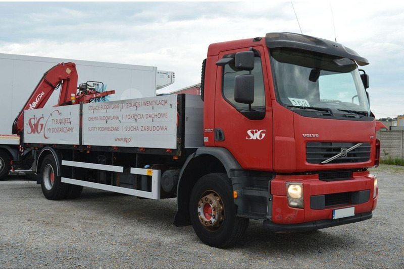 Volvo FE 18.280 - Xe tải thùng lửng/ Phẳng, Xe cẩu tự hành: hình 2 Volvo FE 18.280 - Xe tải thùng lửng/ Phẳng, Xe cẩu tự hành: hình 2