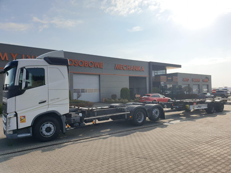 Volvo FH 460 EURO 6 BDF SWAP CHASSIS + TRAILER FLIEGL TWP180 - Xe tải khung gầm: hình 2 Volvo FH 460 EURO 6 BDF SWAP CHASSIS + TRAILER FLIEGL TWP180 - Xe tải khung gầm: hình 2
