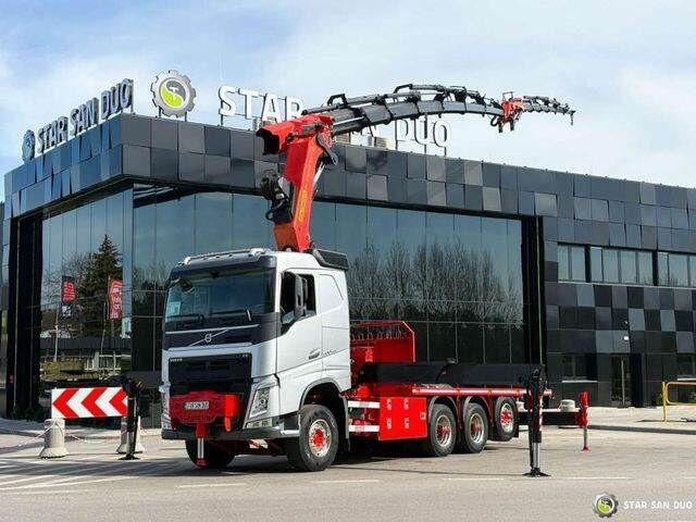 Volvo FH 500 8x4*4 PK65002 Fly JIB Crane 7456 h Winch - Xe tải thùng lửng/ Phẳng, Xe cẩu tự hành: hình 2 Volvo FH 500 8x4*4 PK65002 Fly JIB Crane 7456 h Winch - Xe tải thùng lửng/ Phẳng, Xe cẩu tự hành: hình 2