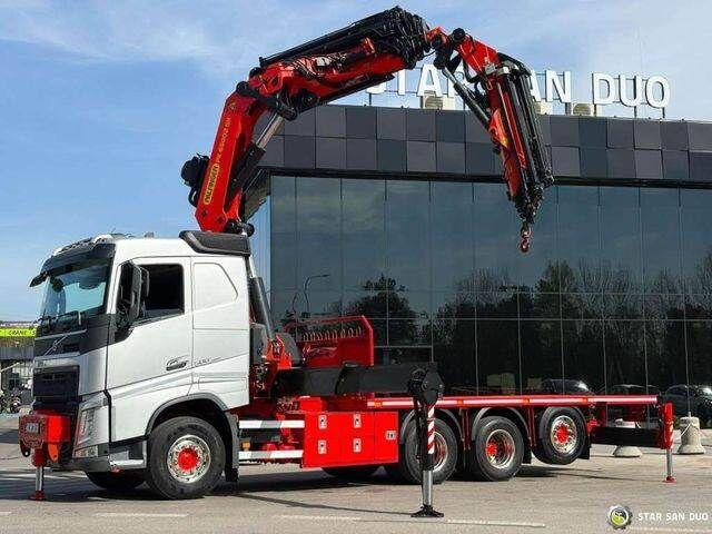 Volvo FH 500 8x4*4 PK65002 Fly JIB Crane 7456 h Winch - Xe tải thùng lửng/ Phẳng, Xe cẩu tự hành: hình 3 Volvo FH 500 8x4*4 PK65002 Fly JIB Crane 7456 h Winch - Xe tải thùng lửng/ Phẳng, Xe cẩu tự hành: hình 3