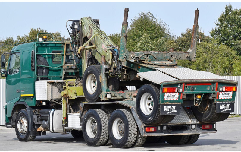 Volvo FH 500 * LOGLIFT F251 S80A + Anhänger /6x4 - Xe chở gỗ, Xe cẩu tự hành: hình 5 Volvo FH 500 * LOGLIFT F251 S80A + Anhänger /6x4 - Xe chở gỗ, Xe cẩu tự hành: hình 5