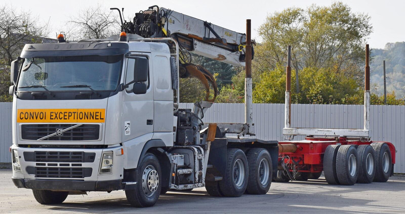 Volvo FH 520 * EPSILON E260L83 * Anhänger /6x4 - Xe chở gỗ, Xe cẩu tự hành: hình 4 Volvo FH 520 * EPSILON E260L83 * Anhänger /6x4 - Xe chở gỗ, Xe cẩu tự hành: hình 4