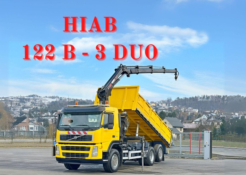 Volvo FM 330 Kipper 5,50m*HIAB 122 B -3 DUO*TOPZUSTAND - Xe ben, Xe cẩu tự hành: hình 1 Volvo FM 330 Kipper 5,50m*HIAB 122 B -3 DUO*TOPZUSTAND - Xe ben, Xe cẩu tự hành: hình 1