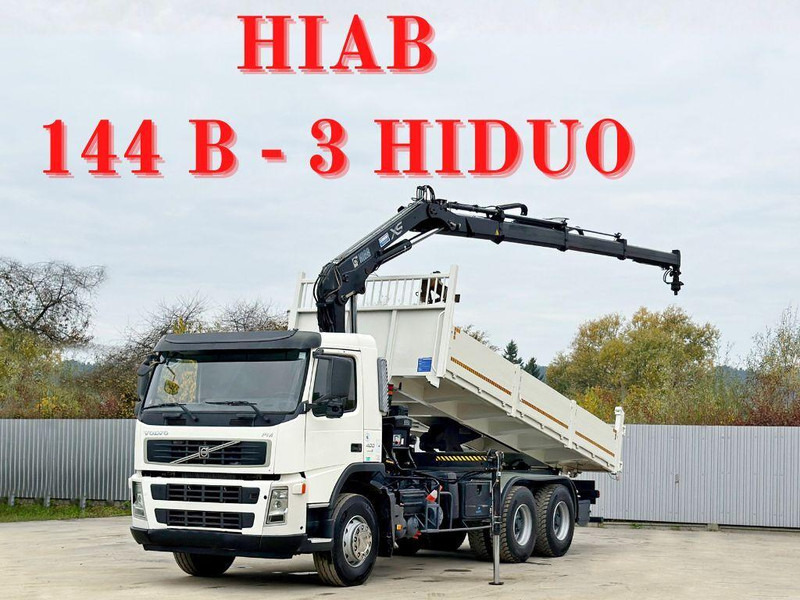 Volvo FM 400 Kipper 6,20m * HIAB 144 B-3 HIDUO* 6x4 - Xe ben, Xe cẩu tự hành: hình 1 Volvo FM 400 Kipper 6,20m * HIAB 144 B-3 HIDUO* 6x4 - Xe ben, Xe cẩu tự hành: hình 1