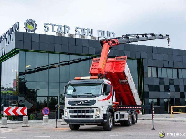Volvo FM 410 6x2 PALFINGER PK 26002 EH Crane Tipper - Xe ben, Xe cẩu tự hành: hình 1 Volvo FM 410 6x2 PALFINGER PK 26002 EH Crane Tipper - Xe ben, Xe cẩu tự hành: hình 1