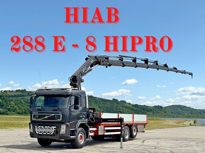 Volvo FM 440 * HIAB 288 E - 8 HIPRO/FUNK * TOPZUSTAND - Xe tải thùng lửng/ Phẳng, Xe cẩu tự hành: hình 1 Volvo FM 440 * HIAB 288 E - 8 HIPRO/FUNK * TOPZUSTAND - Xe tải thùng lửng/ Phẳng, Xe cẩu tự hành: hình 1