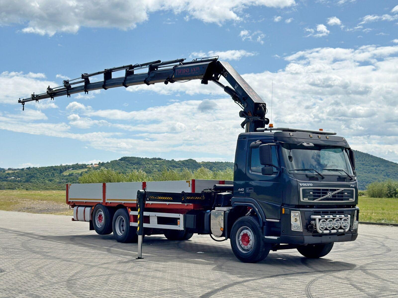 Volvo FM 440 * HIAB 288 E - 8 HIPRO/FUNK * TOPZUSTAND - Xe tải thùng lửng/ Phẳng, Xe cẩu tự hành: hình 2 Volvo FM 440 * HIAB 288 E - 8 HIPRO/FUNK * TOPZUSTAND - Xe tải thùng lửng/ Phẳng, Xe cẩu tự hành: hình 2