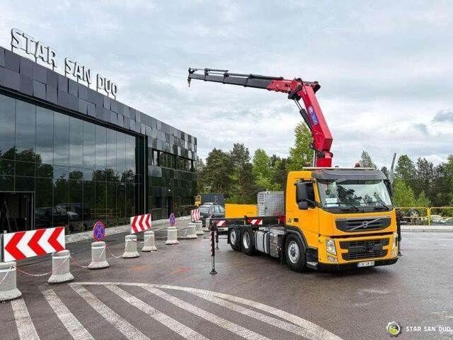 Volvo FM 460 6x4x4 HMF 3220 Crane HDS - Xe tải thùng lửng/ Phẳng, Xe cẩu tự hành: hình 5 Volvo FM 460 6x4x4 HMF 3220 Crane HDS - Xe tải thùng lửng/ Phẳng, Xe cẩu tự hành: hình 5