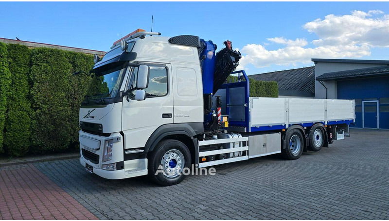 Volvo FM 500 - Flatbed+crane 6x2 - Xe tải thùng lửng/ Phẳng, Xe cẩu tự hành: hình 2 Volvo FM 500 - Flatbed+crane 6x2 - Xe tải thùng lửng/ Phẳng, Xe cẩu tự hành: hình 2