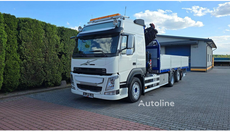 Volvo FM 500 - Flatbed+crane 6x2 - Xe tải thùng lửng/ Phẳng, Xe cẩu tự hành: hình 1 Volvo FM 500 - Flatbed+crane 6x2 - Xe tải thùng lửng/ Phẳng, Xe cẩu tự hành: hình 1