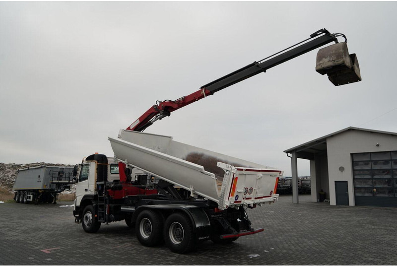 Volvo FMX 380 / 6x4 / WYWROTKA + HDS HMF 1820 K2 / HYDROBURTA / STEROW - Xe ben, Xe cẩu tự hành: hình 3 Volvo FMX 380 / 6x4 / WYWROTKA + HDS HMF 1820 K2 / HYDROBURTA / STEROW - Xe ben, Xe cẩu tự hành: hình 3