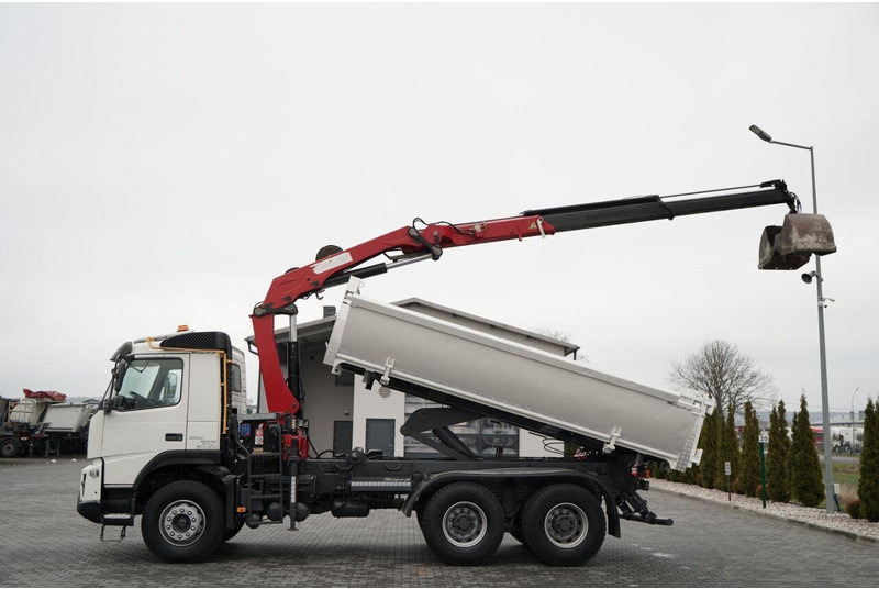 Volvo FMX 380 / 6x4 / WYWROTKA + HDS HMF 1820 K2 / HYDROBURTA / STEROW - Xe ben, Xe cẩu tự hành: hình 2 Volvo FMX 380 / 6x4 / WYWROTKA + HDS HMF 1820 K2 / HYDROBURTA / STEROW - Xe ben, Xe cẩu tự hành: hình 2