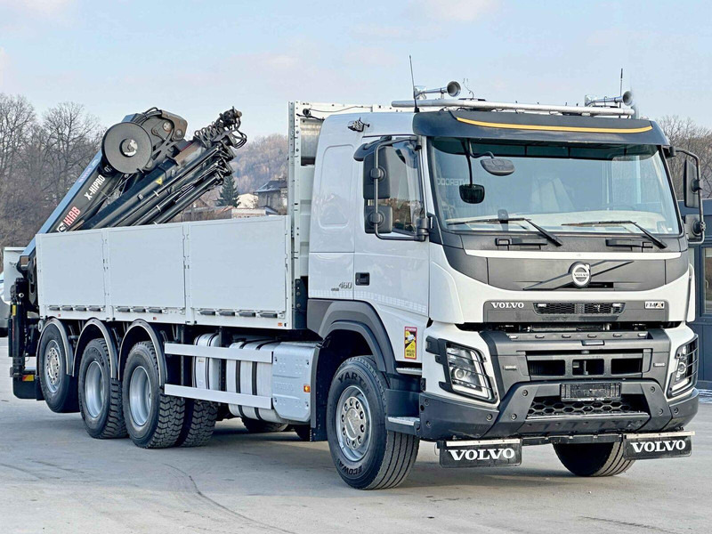 Volvo FMX 460 HIAB X - HIPRO 302 EP - 5 + FUNK/ 8x4 - Xe tải thùng lửng/ Phẳng, Xe cẩu tự hành: hình 3 Volvo FMX 460 HIAB X - HIPRO 302 EP - 5 + FUNK/ 8x4 - Xe tải thùng lửng/ Phẳng, Xe cẩu tự hành: hình 3