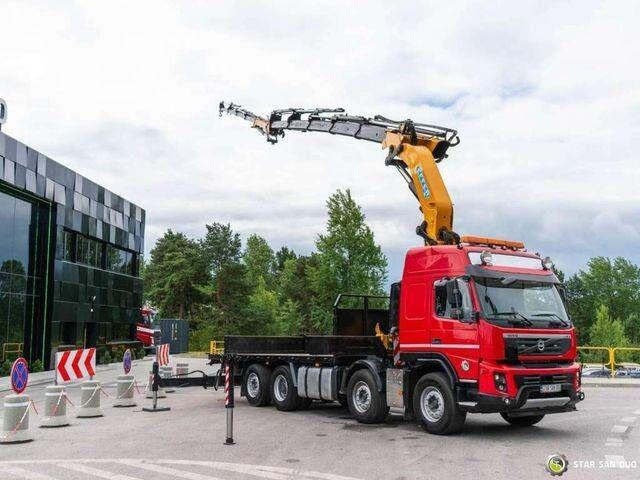 Volvo FMX 500 8x2 Effer 585 Fly Jib Winch Crane Kran - Xe tải thùng lửng/ Phẳng, Xe cẩu tự hành: hình 3 Volvo FMX 500 8x2 Effer 585 Fly Jib Winch Crane Kran - Xe tải thùng lửng/ Phẳng, Xe cẩu tự hành: hình 3