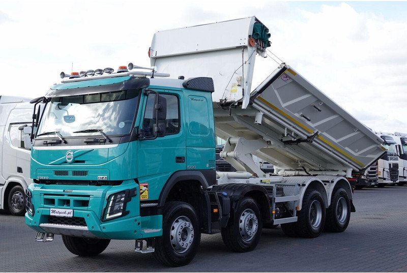 Volvo FMX 500 / 8x4 / HYDROBURTA / BORDMATIC / 2016 ROK / EURO 6 / PO - Xe ben: hình 1 Volvo FMX 500 / 8x4 / HYDROBURTA / BORDMATIC / 2016 ROK / EURO 6 / PO - Xe ben: hình 1