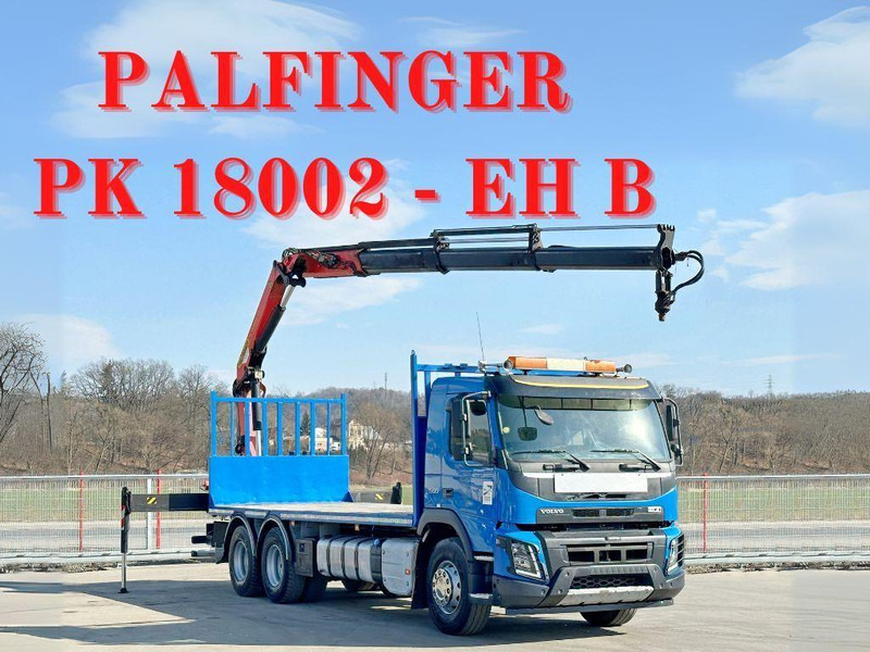 Volvo FMX 500 * PK 18002 - EH B + FUNK/6x4 * TOP - Xe tải thùng lửng/ Phẳng, Xe cẩu tự hành: hình 1 Volvo FMX 500 * PK 18002 - EH B + FUNK/6x4 * TOP - Xe tải thùng lửng/ Phẳng, Xe cẩu tự hành: hình 1