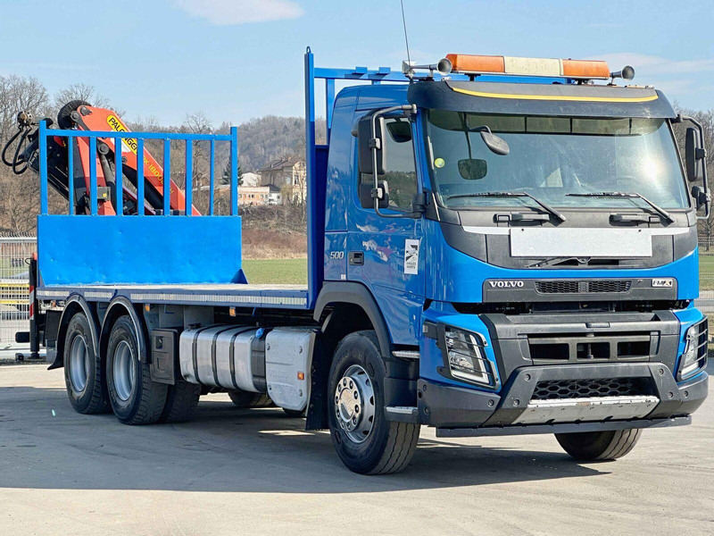 Volvo FMX 500 * PK 18002 - EH B + FUNK/6x4 * TOP - Xe tải thùng lửng/ Phẳng, Xe cẩu tự hành: hình 3 Volvo FMX 500 * PK 18002 - EH B + FUNK/6x4 * TOP - Xe tải thùng lửng/ Phẳng, Xe cẩu tự hành: hình 3