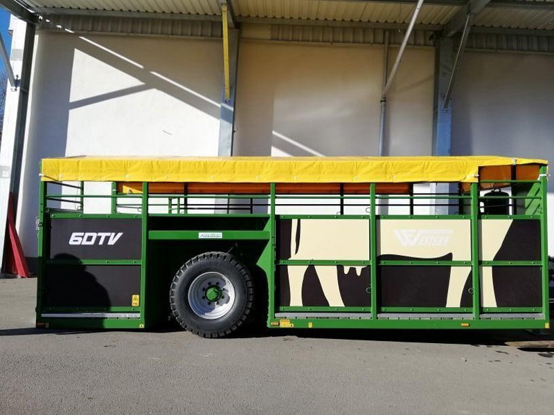 Western WF-6DTV Állatszállító félpótkocsi - Sơ mi rơ moóc chở gia súc: hình 1 Western WF-6DTV Állatszállító félpótkocsi - Sơ mi rơ moóc chở gia súc: hình 1