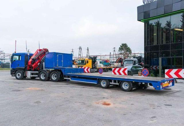 Xe đầu kéo MAN TGS 26.400 6x4 HMF 3722 Fly Crane Semitrailer: hình 14 Xe đầu kéo MAN TGS 26.400 6x4 HMF 3722 Fly Crane Semitrailer: hình 14