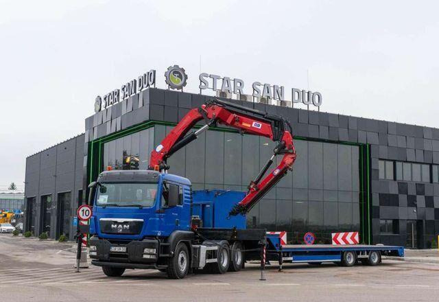 MAN TGS 26.400 6x4 HMF 3722 Fly Crane Semitrailer - Xe đầu kéo: hình 5 MAN TGS 26.400 6x4 HMF 3722 Fly Crane Semitrailer - Xe đầu kéo: hình 5