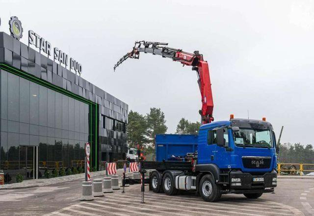 Xe đầu kéo MAN TGS 26.400 6x4 HMF 3722 Fly Crane Semitrailer: hình 7 Xe đầu kéo MAN TGS 26.400 6x4 HMF 3722 Fly Crane Semitrailer: hình 7
