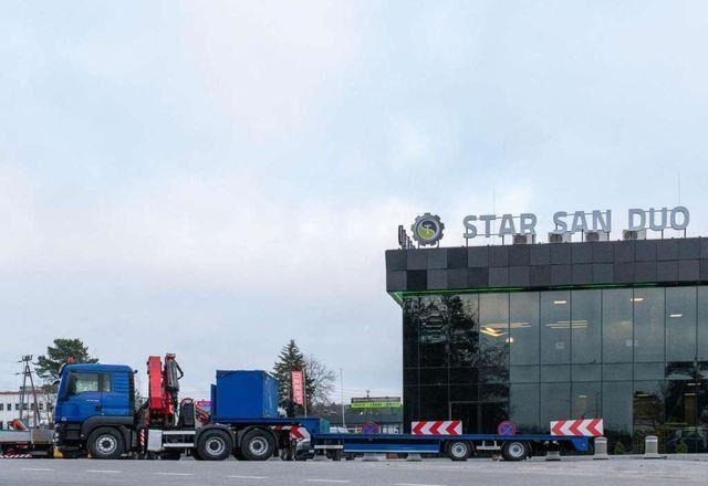 Xe đầu kéo MAN TGS 26.400 6x4 HMF 3722 Fly Crane Semitrailer: hình 13 Xe đầu kéo MAN TGS 26.400 6x4 HMF 3722 Fly Crane Semitrailer: hình 13