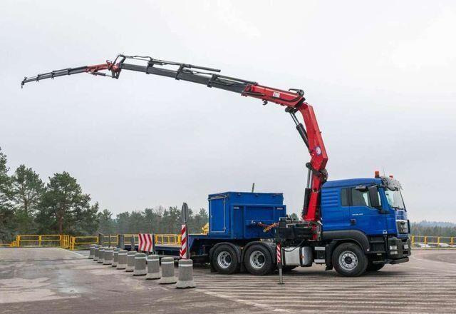 MAN TGS 26.400 6x4 HMF 3722 Fly Crane Semitrailer - Xe đầu kéo: hình 2 MAN TGS 26.400 6x4 HMF 3722 Fly Crane Semitrailer - Xe đầu kéo: hình 2