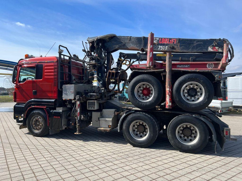 MAN TGS 26.540 6x4 Darus nyergesvontató + rönkszállító pótkocsi Logl - Xe đầu kéo: hình 5 MAN TGS 26.540 6x4 Darus nyergesvontató + rönkszállító pótkocsi Logl - Xe đầu kéo: hình 5