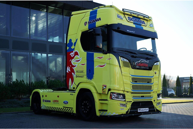 Scania S 520 / V8 / RETARDER / I-PARK COOL / FULL AIRMATIC / SKÓRY / - Xe đầu kéo: hình 5 Scania S 520 / V8 / RETARDER / I-PARK COOL / FULL AIRMATIC / SKÓRY / - Xe đầu kéo: hình 5