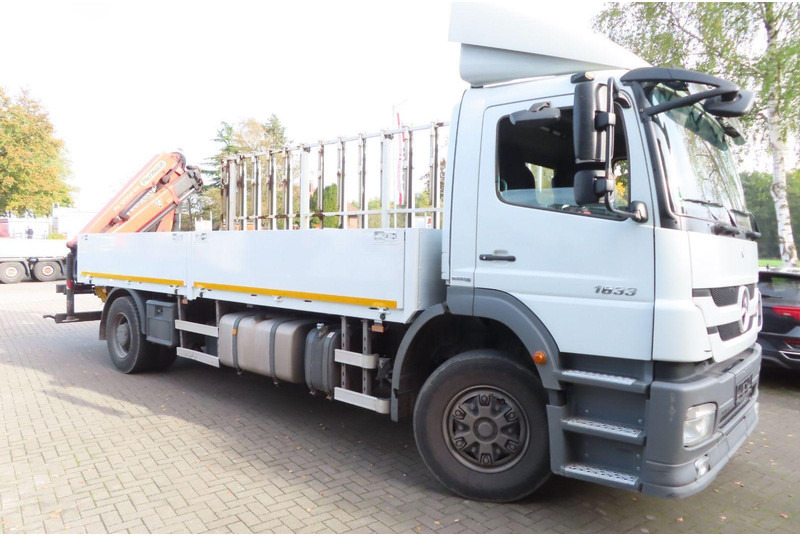 Mercedes-Benz Axor 1833 L Glasstransporter + Crane Palfinger - Xe tải: hình 2 Mercedes-Benz Axor 1833 L Glasstransporter + Crane Palfinger - Xe tải: hình 2