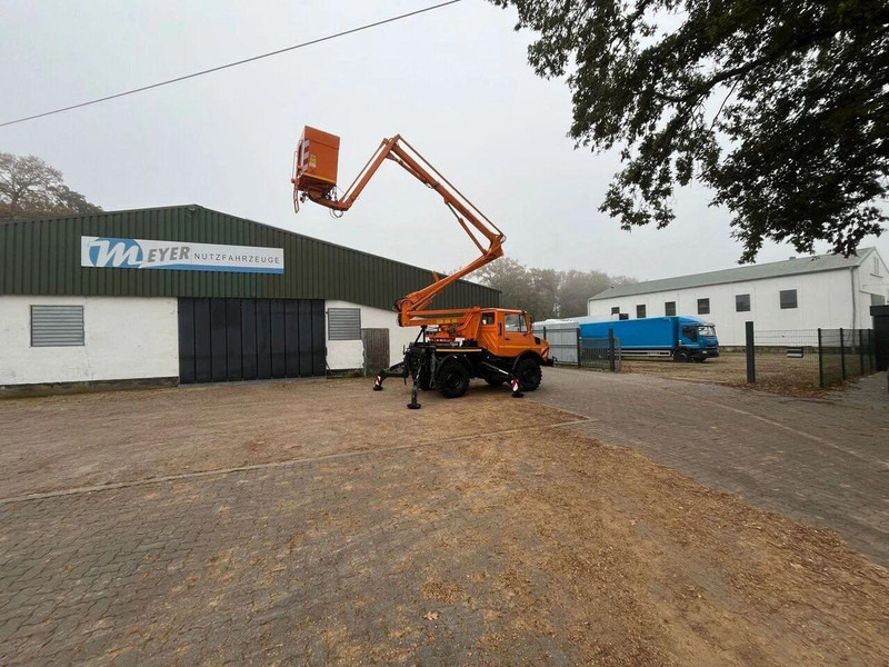Mercedes-Benz Unimog 1200 4x4 - Lifting basket - Xe tải, Xe cẩu tự hành: hình 5 Mercedes-Benz Unimog 1200 4x4 - Lifting basket - Xe tải, Xe cẩu tự hành: hình 5
