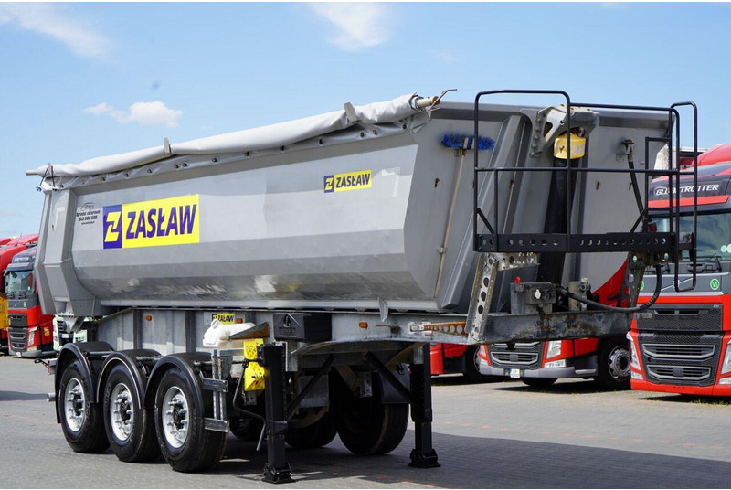 ZASŁAW WYWROTKA 26 m3 / STALOWA / HP / OŚ PODNOSZONA / RYNNA / 2017 - Sơ mi rơ moóc ben: hình 1 ZASŁAW WYWROTKA 26 m3 / STALOWA / HP / OŚ PODNOSZONA / RYNNA / 2017 - Sơ mi rơ moóc ben: hình 1