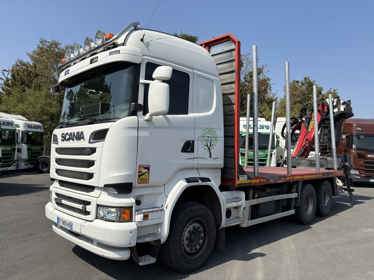 SCANIA R 580 CB6x4HHZ - Xe tải khung gầm: hình 1 SCANIA R 580 CB6x4HHZ - Xe tải khung gầm: hình 1
