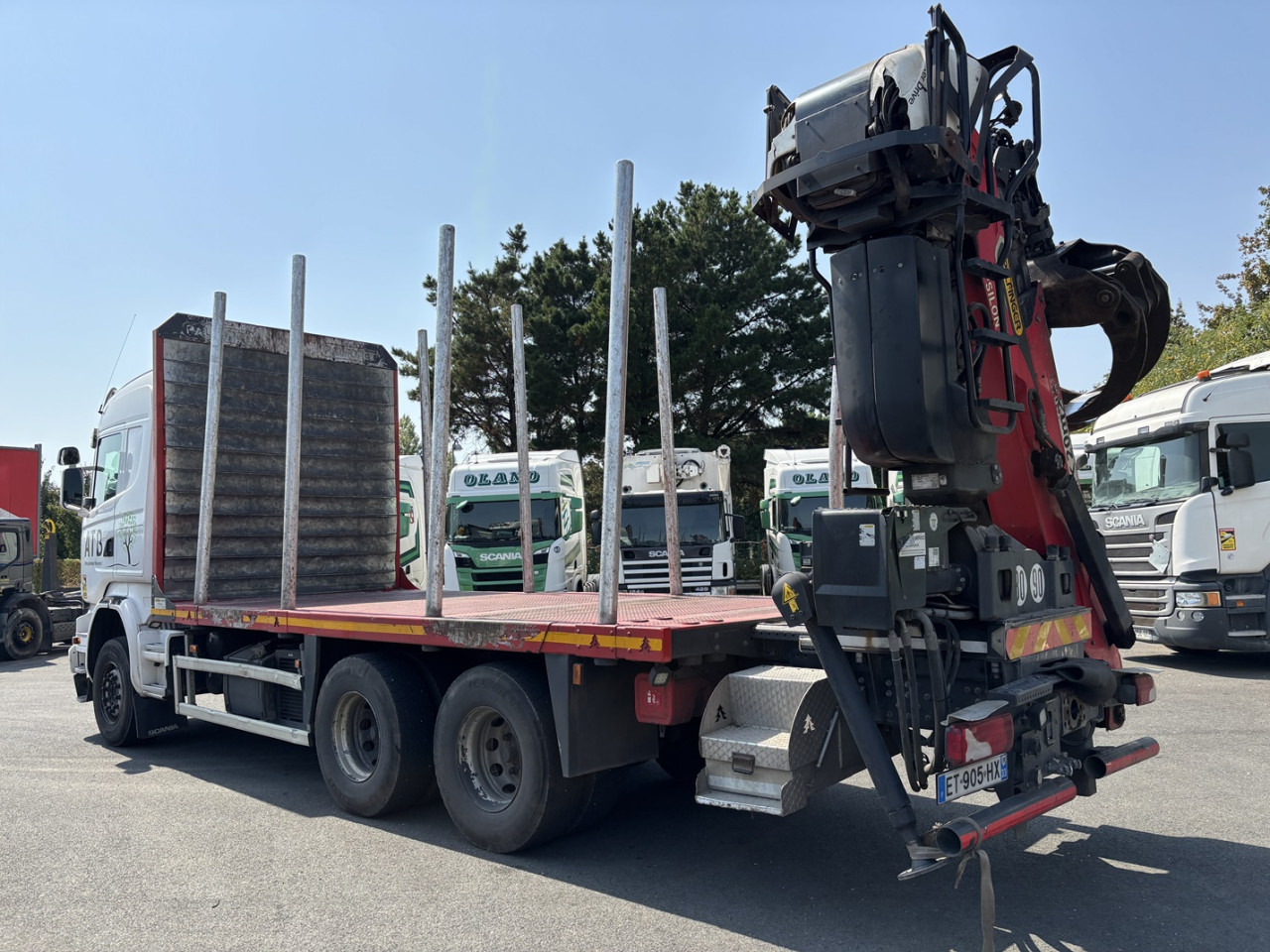 SCANIA R 580 CB6x4HHZ - Xe tải khung gầm: hình 4 SCANIA R 580 CB6x4HHZ - Xe tải khung gầm: hình 4