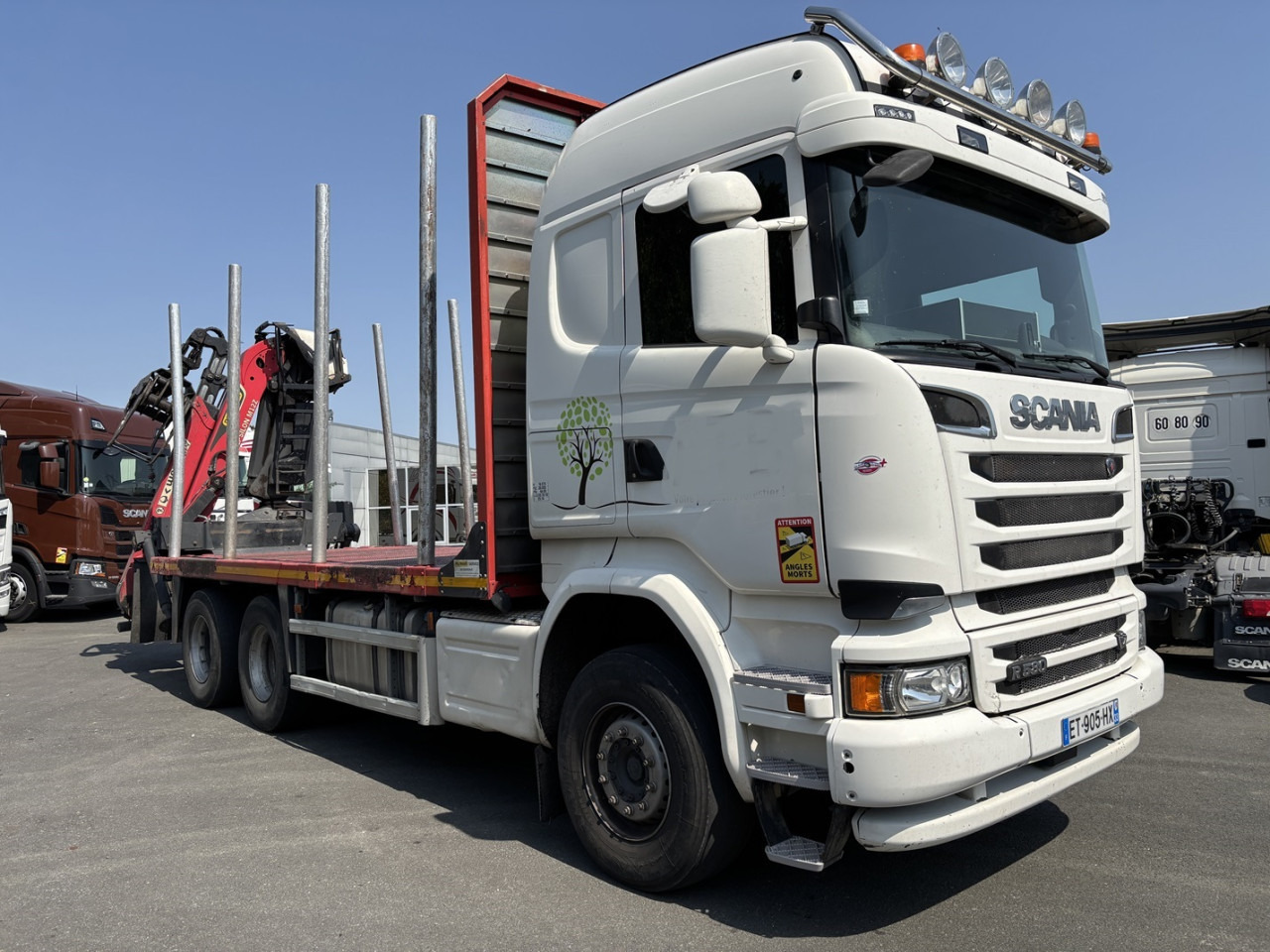 SCANIA R 580 CB6x4HHZ - Xe tải khung gầm: hình 2 SCANIA R 580 CB6x4HHZ - Xe tải khung gầm: hình 2