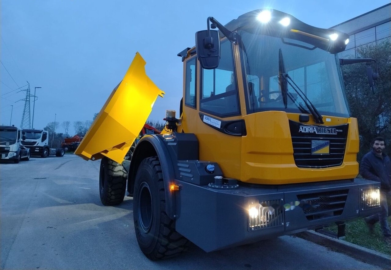 Xe ben đổ có khớp nối mới Bergmann C815s: hình 6
