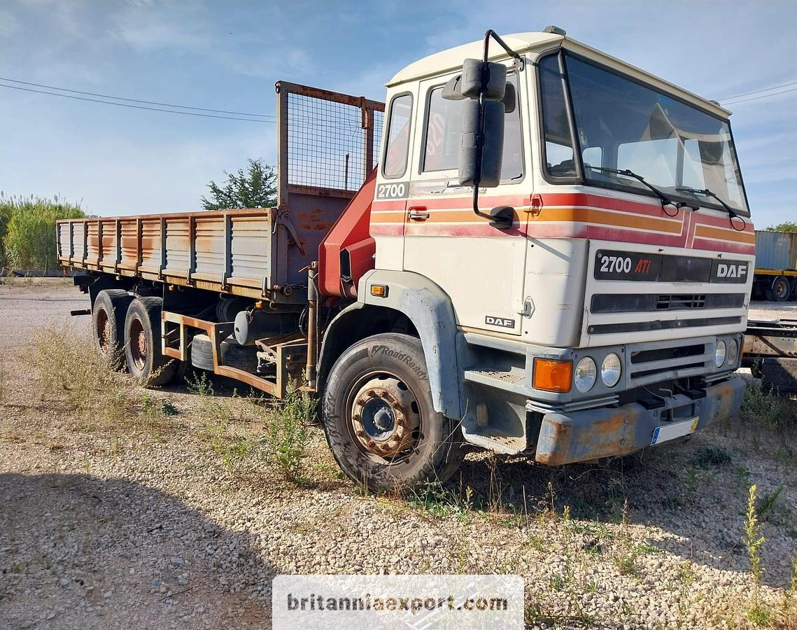 DAF 2700 ATI 6x4 26 Ton Sideways Tipper with HMF 820 Crane | Export Ready. - Xe ben, Xe cẩu tự hành: hình 1 DAF 2700 ATI 6x4 26 Ton Sideways Tipper with HMF 820 Crane | Export Ready. - Xe ben, Xe cẩu tự hành: hình 1