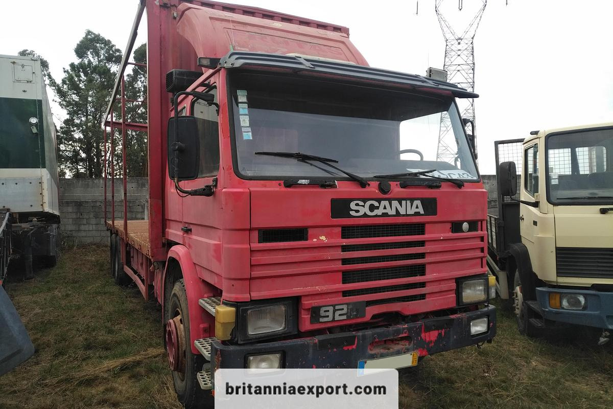 SCANIA P 92H | 6x2 10 tyres | On springs | 26 ton - Xe tải thùng mui bạt: hình 2 SCANIA P 92H | 6x2 10 tyres | On springs | 26 ton - Xe tải thùng mui bạt: hình 2
